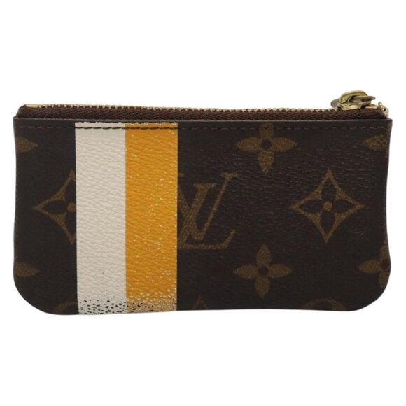 LOUIS VUITTON Monogram Groom Pochette Cles Coin Purse Jaune - Picture 3 of 16